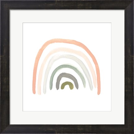 Framed Sweet Rainbow II Print