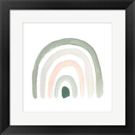 Framed Sweet Rainbow IV Print