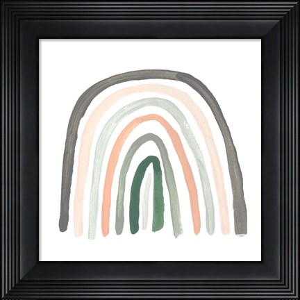 Framed Sweet Rainbow VI Print