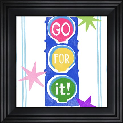 Framed Shine Bright Graduate II Print