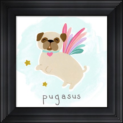Framed Fantastic Besties II Print