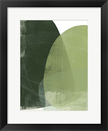 Framed Verdant Arc I Print