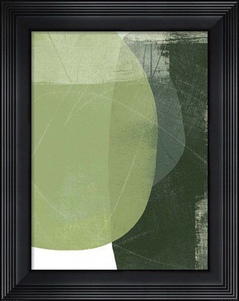 Framed Verdant Arc II Print