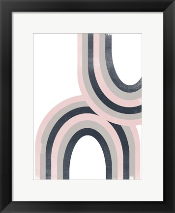 Framed Arc Moderne I Print