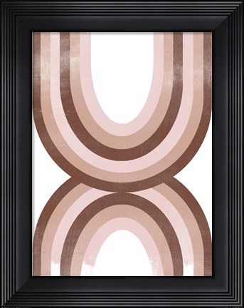 Framed Arc Moderne III Print