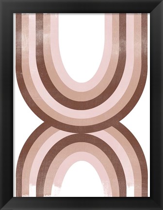 Framed Arc Moderne III Print