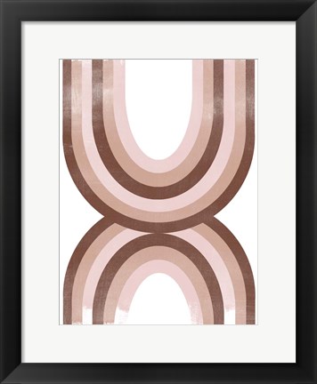 Framed Arc Moderne III Print