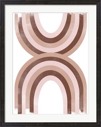 Framed Arc Moderne IV Print
