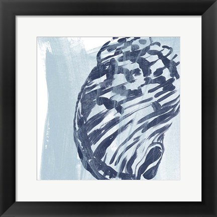 Framed Ocean Study III Print