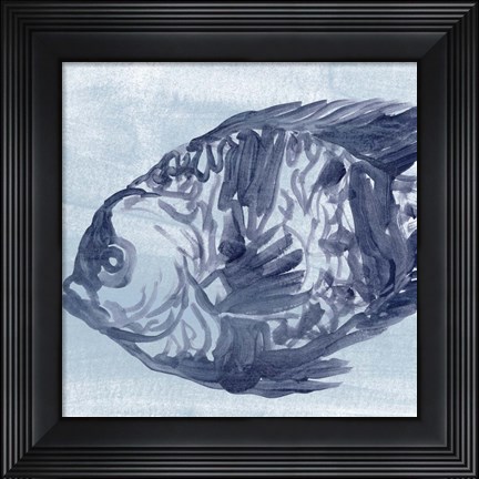 Framed Ocean Study IV Print