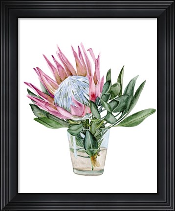 Framed Awaken Protea II Print