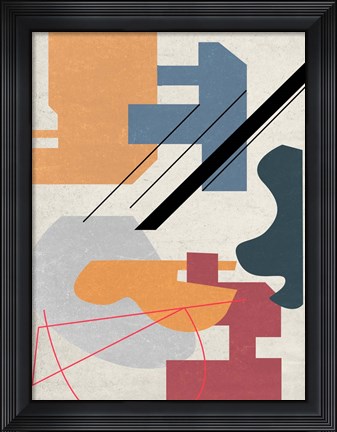 Framed Celestial Planets IV Print