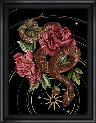 Framed Burn and Shine III Print