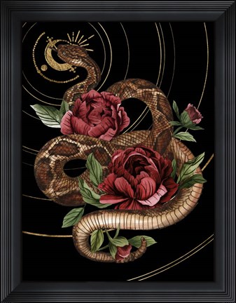 Framed Burn and Shine IV Print