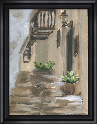 Framed Dusky Alley I Print