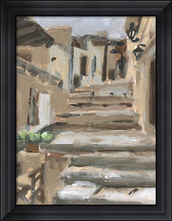 Framed Dusky Alley II Print