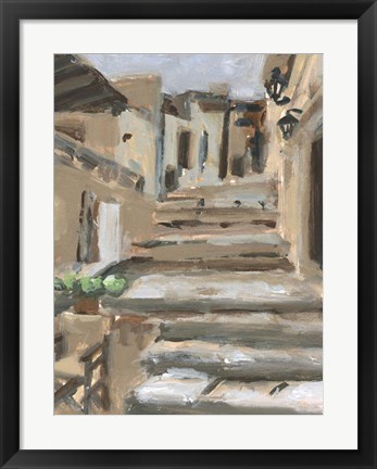 Framed Dusky Alley II Print