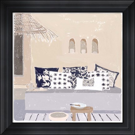 Framed Salty Breeze II Print