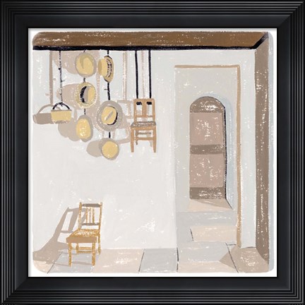 Framed Salty Breeze III Print