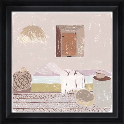 Framed Salty Breeze IV Print