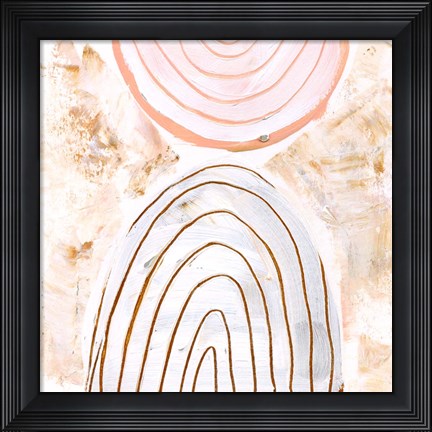 Framed Caramel Dunes II Print