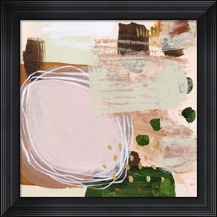 Framed Floating Rose I Print