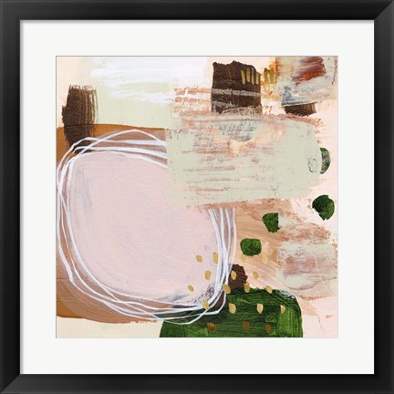 Framed Floating Rose I Print