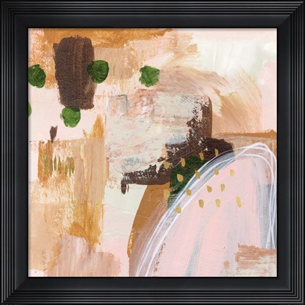 Framed Floating Rose II Print