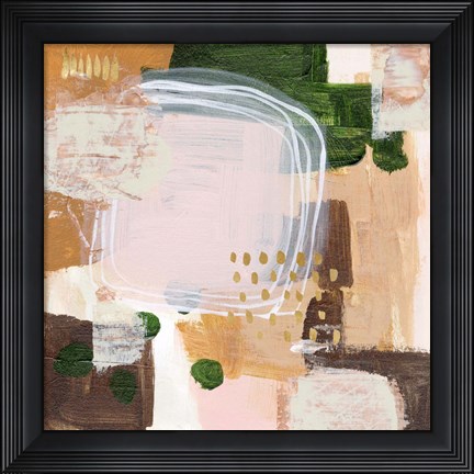 Framed Floating Rose III Print