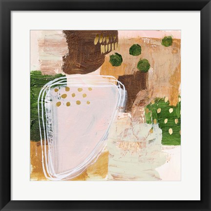 Framed Floating Rose IV Print