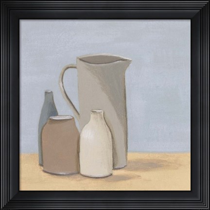 Framed Clay Boundary II Print