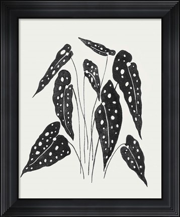 Framed Leaving I Print