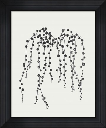 Framed Leaving II Print
