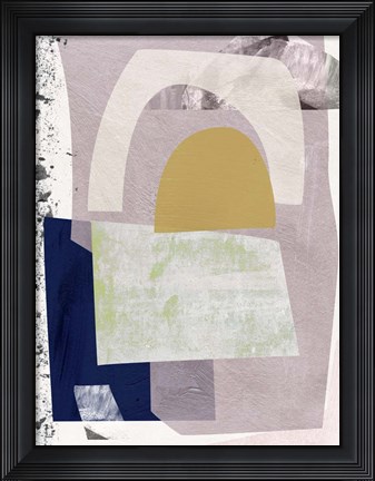 Framed Snowy Peak II Print