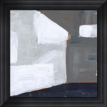 Framed Concrete Wall I Print