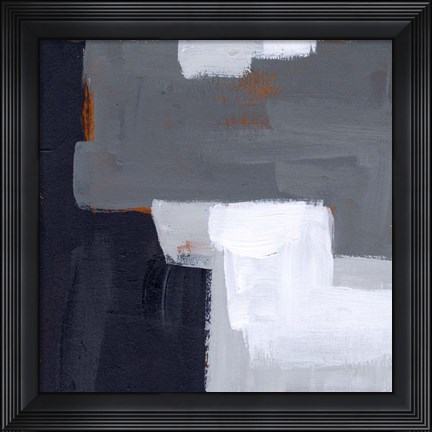Framed Concrete Wall II Print