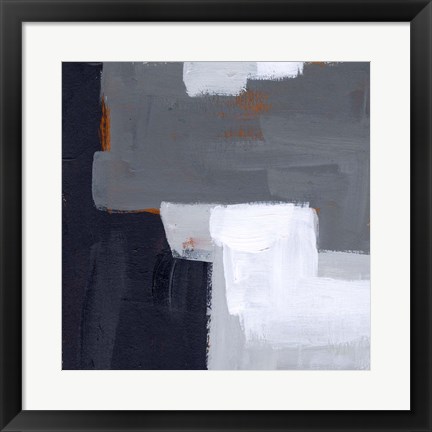 Framed Concrete Wall II Print