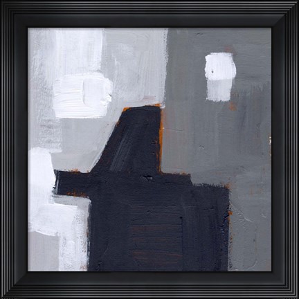 Framed Concrete Wall III Print
