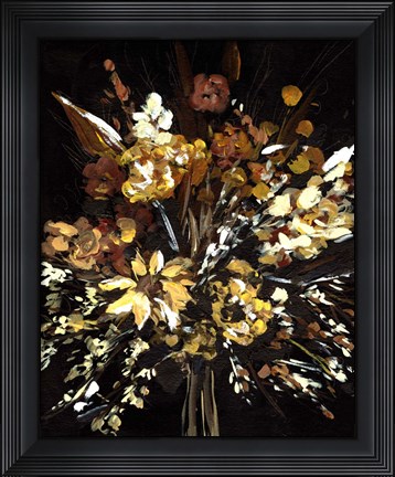 Framed Floral Celebration II Print