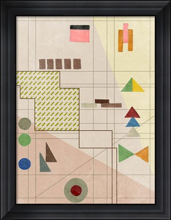 Framed Dreaming Nebula II Print
