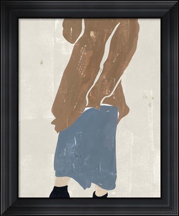 Framed Alley Pose II Print