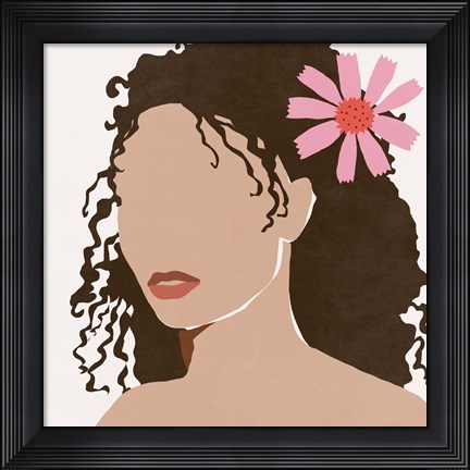 Framed Go On I Print