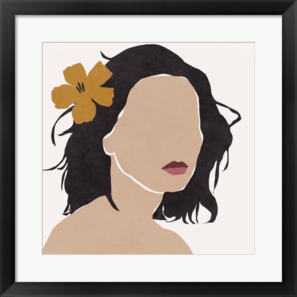 Framed Go On III Print