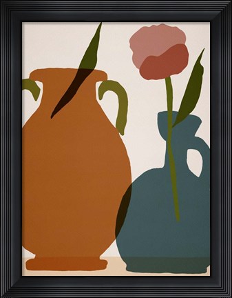 Framed Flower Dance IV Print