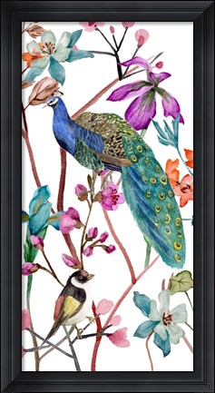 Framed Tangled Garden III Print