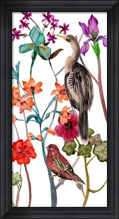 Framed Tangled Garden IV Print