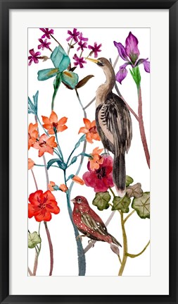 Framed Tangled Garden IV Print