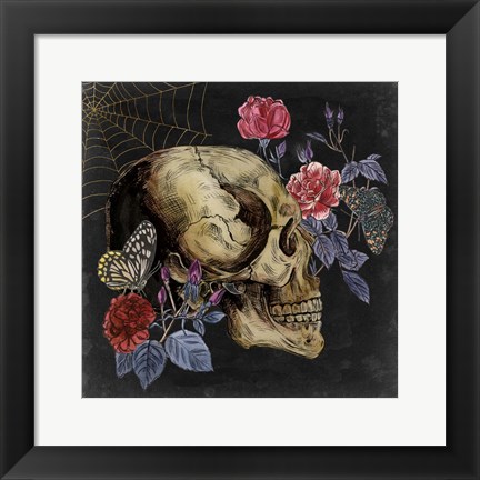 Framed Bones II Print