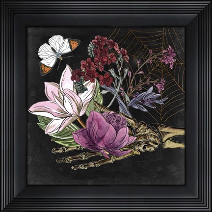 Framed Bones III Print