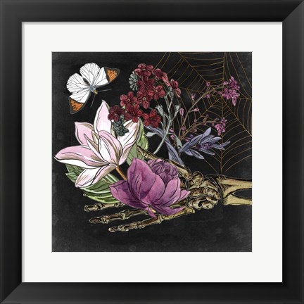 Framed Bones III Print